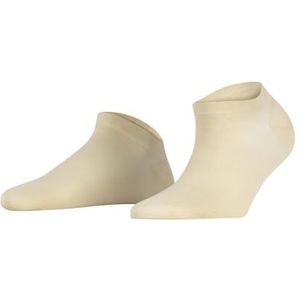 FALKE Dames Korte sokken Fine Softness 50 DEN W SN modal Kort eenkleurig 1 Paar, Beige (Cream 4011), 35-38