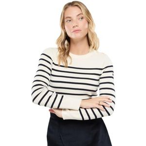 Armor Lux Trui voor dames, Veelkleurig (Melk/Rijke Navy 4fq), XS