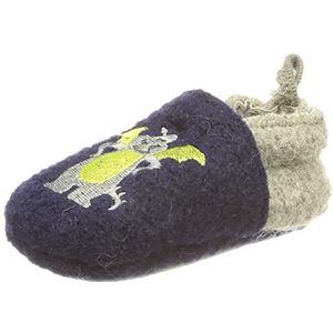 Sterntaler Babyjongens kruipschoen slippers, marineblauw, 18 EU