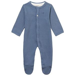 Noppies Murray Playsuit voor baby's, lange mouwen, uniseks, China Blauw - P965, 80 cm