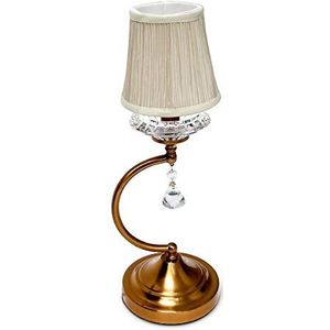 Relaxdays Tafellamp met koperlook 10018999
