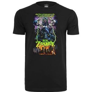 Mister Tee Upscale X Rob Zombie Heavy Overize Tee T-shirt voor heren, zwart, XL