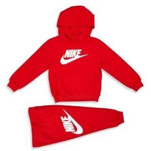 NIKE -Overall bestaande uit sweatjack en broek, sweatshirt met capuchon, sweatshirt met kangoeroezakken, sweatshirt met geborduurd logo, broek met verstelbare taille met trekkoord, broek met
