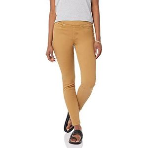 Amazon Essentials Stretch Pull-On Jegging voor dames (verkrijgbaar in grote maten), licht camel, 2 korte broek