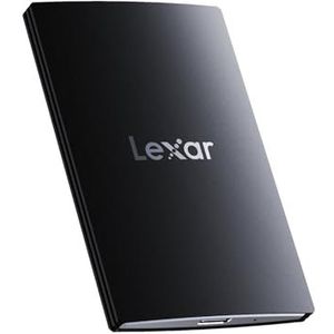 Lexar SL500 Externe SSD 1TB, USB3.2 Gen2x2 Draagbare SSD, PSSD tot 2000MB/s lezen, 1800MB/s schrijven, Externe Solid State Drive Compatibel met iPhone15-serie/Mac/PS5/XBOX/Laptop (LSL500X001T-RNBNG)