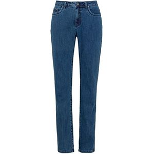 Million X - Dames Jeans - Linda Basic, Mid Stone Denim, 36W x 34L