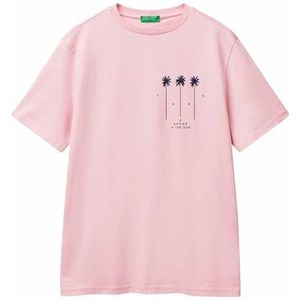 United Colors of Benetton T-shirt, Roze, XL