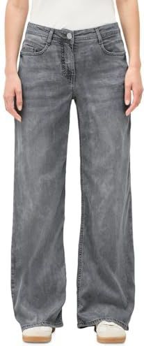 Cecil - Loose Fit - Flared Jeans - Grijs