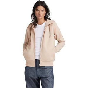 G-STAR RAW Premium Core 2.1 Hooded Zip Thru Sweatshirt, Beige (Moonlight D22727-c235-g287), XXS
