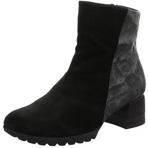 THINK! Nola duurzame Chelsea-laarzen voor dames, zwart/combi 0010, 36 EU, zwart combi 0010, 36 EU