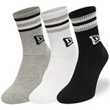 New Era - Stripe Crew - Sokken - Zwart