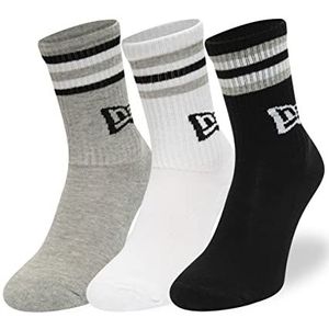 New Era - Stripe Crew - Sokken - Zwart