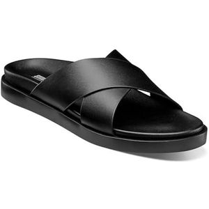 Stacy Adams Montel Cross Strap Slide Sandalen voor heren