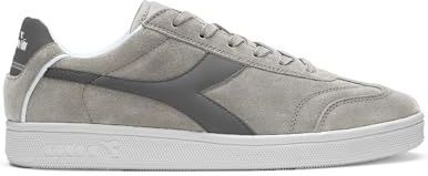 Diadora, Heren, Schoenen, Grijs, Maat: 45 EU Leer,