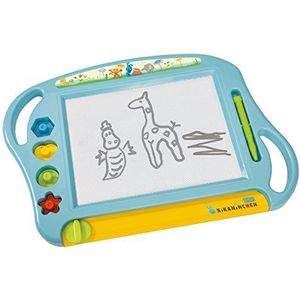 Simba 109462219 - KikaNinchen schilderbord, 4 stempels, magnetische pen, 45 cm, vanaf 3 jaar