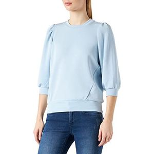 SELECTED FEMME Sftenny 3/4 Sweat Top Noos Sweatshirt, Cashmere Blue, M