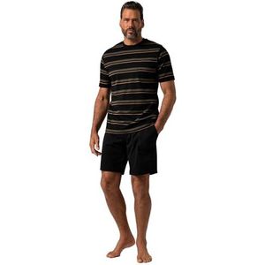 JP1880 - Pyjama kort - Groen - Zwart - 2-delig