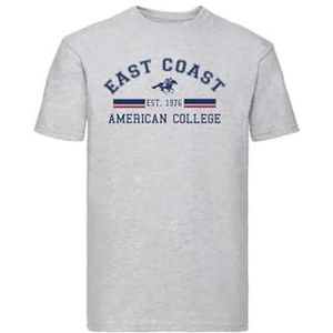 AMERICAN COLLEGE USA Sweatshirt Sweatshirt Print Warme Kleding Uniseks Heren en Vrouwen Casual Model ACSZW6 Indigo 16 Jaar, Indigo, XS