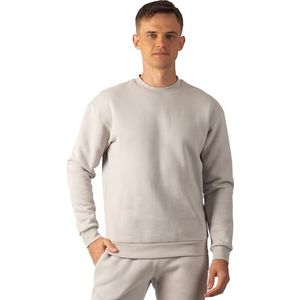 Carlheim Herensweatshirt Hudson Branded, stone, L