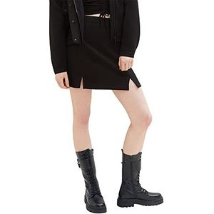 TOM TAILOR Denim Dames Mini-rok 1035478, 14482 - Deep Black, M