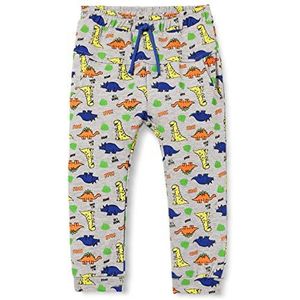 Koton Baby-jongens dinosaurus bedrukte trekkoord pocket detail sweatpants, grijs (023), 9-12 Maanden