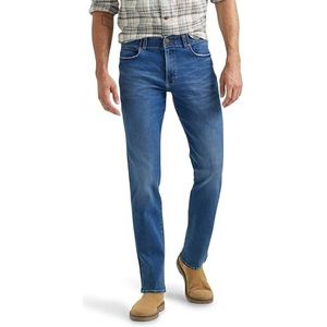 Lee Men's Extreme Motion Straight Taper Jean Galilean Blue 42W x 32L