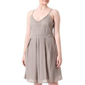 VERO MODA VMHONEY LACE geplooide singlet jurk EXP voor dames, maansteen, M
