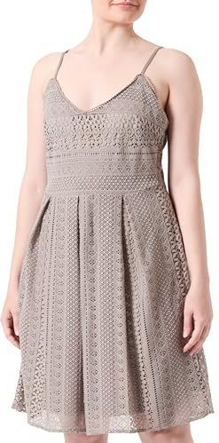 VERO MODA - Vmhoney Lace Pleated Singlet Dress - Jurk - Maansteen