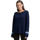 TOM TAILOR Damestrui, 39169 - Blue Mini Argyle, XL