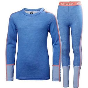 Helly Hansen Junior Unisex Jr LIFA Merino Midweight Set, Ultra Blauw, 14