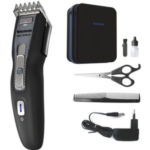 Taurus - Nixus Titanium Tondeuse | 8000 TPM | Titanium Messen | Safe Cut Button | Met/Zonder Snoer | 60 min Autonomie | 1,5u Snelladen | Verstelbare Kam 1-18mm | Koffer & Accessoires