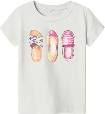 NAME IT - NMFDESSY SS TOP - Blouse - Korte Mouwen