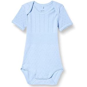 Noa Noa miniature Baby Basic Doria Bodystocking voor meisjes, Serenity, 0 maanden