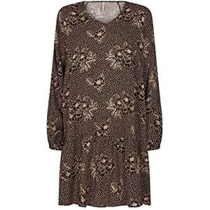 SOYACONCEPT Dames SC-Gillian Dress, 8910 Coffee Bean Combi, XX-Large