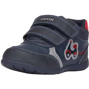 Geox B ELTHAN Boy A sneakers, marineblauw/rood, 26 EU, Navy Red, 26 EU