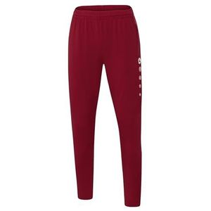 Jako Dames Premium Trainingsbroek, wijnrood, 36