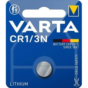 VARTA batterijen Electronics CR1/3N Lithium knoopcel 3V batterij verpakt per stuk knoopcellen in originele blisterverpakking van 1 exemplaar