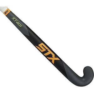 STX Unisex Xt 401 Hockey Stick, zwart/oranje/groen, 36,5 UK