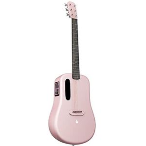 LAVA ME 3 Chitarra per principianti per chitarra in carbonio vezels (borsa per pianoforte roze da 36 pollici)
