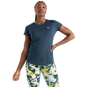 Dare 2b Dames Corral Lichtgewicht T-Shirt Blauw, Blauw, 34