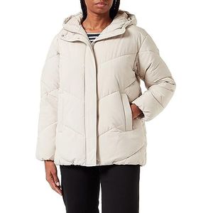 Champion Legacy Outdoor W-Light Microber Hooded Jacket voor dames, Zilver Grijs, M