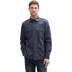 TOM TAILOR heren overhemd, 10306 - Blueish Grey, XL
