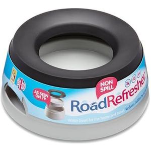 Road Refresher Non Spill Water Bowl Grey Small