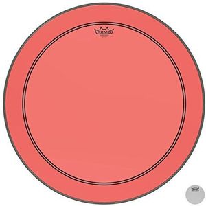 Remo Powerstroke P3 Colortone Red Bass Drum Vacht, 66 cm (26 inch)