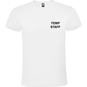 V Safety Temp personeel werkkleding T-shirt, Wit, 3XL