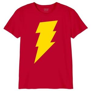 dc comics T-shirt voor jongens, Rood, 8 Jaren
