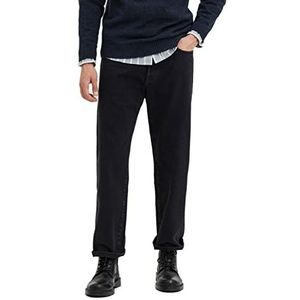SELECTED HOMME Heren SLHLOOSE-Kobe 24301 Jeans W NOOS Jeansbroek, Black Denim, 36/32, zwart denim, 36W x 32L