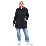 Ulla Popken Tussenmantel  zwart