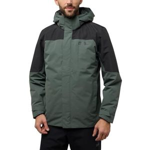 Jack Wolfskin Herenjas, leisteen/groen, XXL