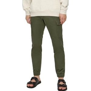 s.Oliver Heren cargobroek Green 32, groen, 32W / 30L